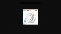Умный детектор дыма Tuya ZigBee